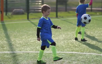 Free Video Stock Soccer Player Kicking A Ball During Training