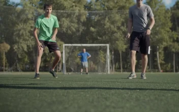 Free Video Stock Soccer Players Playing On A Field