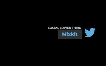 Free Video Stock Social Box Lower Third