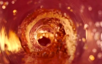 Free Video Stock Soda Coming Out Of A Bottle Seen From The Inside