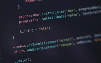 Free Video Stock Software Developer Typing Code Macro Close Up