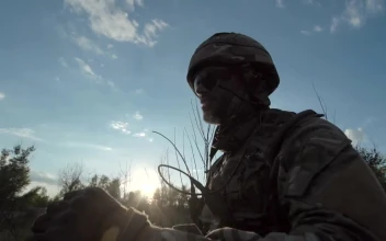 Free Video Stock Soldier With Sunglasses Smoking Outdoors