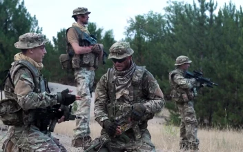 Free Video Stock Soldiers Checking The Strategy On The Map