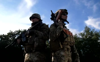 Free Video Stock Soldiers Standing With Rifles