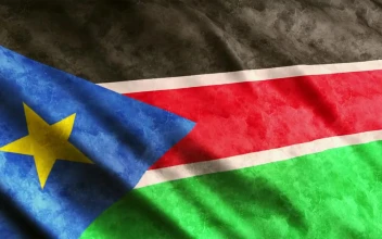 Free Video Stock South Sudan Flag In Africa