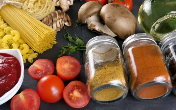 Free Video Stock Spaghetti Ingredients On A Table