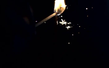 Free Video Stock Sparkler Being Lit With A Match