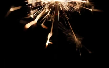Free Video Stock Sparkler Light Full Of Sparks