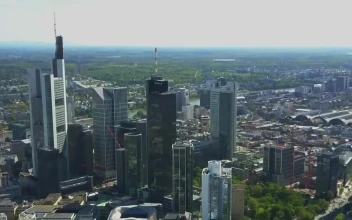 Free Video Stock Spectacular Skyscrapers In The City Of Frankfurt