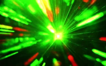 Free Video Stock Spherical Spotlight With Laser Lights