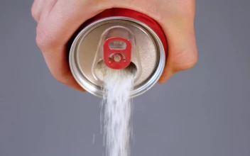 Free Video Stock Spilling White Sugar Falling Out Of A Soda Can