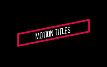 Free Video Stock Spinning Framed Title