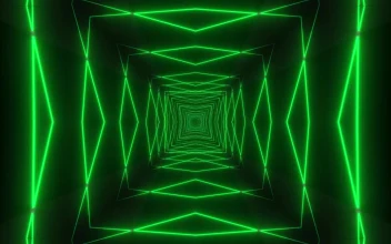 Free Video Stock Square Passageway Of Red And Green Lines