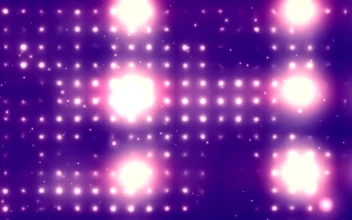 Free Video Stock Stadium Lights And Purple Particles