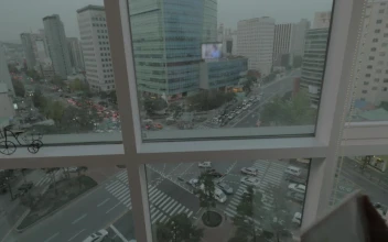 Free Video Stock Standing By The Window In Korea