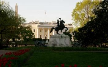 Free Video Stock Statue Outside The White House