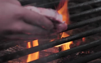 Free Video Stock Steak On The Bbq Grill