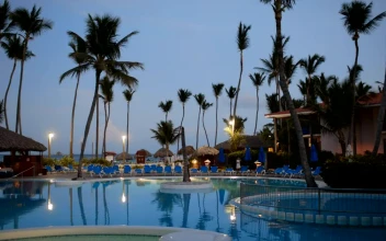 Free Video Stock Still Swimming Pool Water At Night