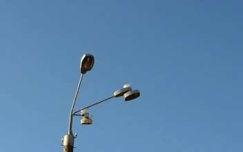 Free Video Stock Street Lights With Cctv