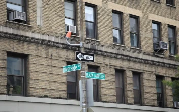 Free Video Stock Street Signs By A Building