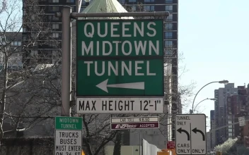 Free Video Stock Street Signs Leading To A Tunnel