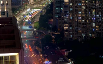 Free Video Stock Street Traffic In Fast Motion In A Shangai The Road