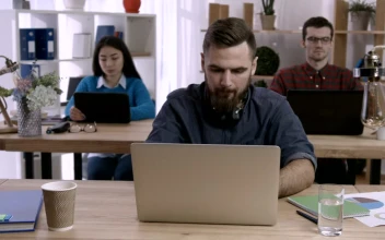 Free Video Stock Stressed Man At His Desk