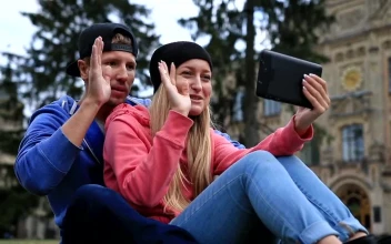 Free Video Stock Students Talking On A Video Call