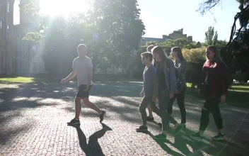 Free Video Stock Students Walking Together