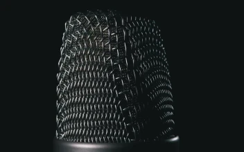 Free Video Stock Studio Microphone Rotating