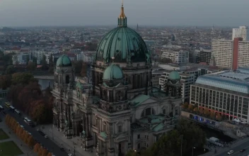 Free Video Stock Stunning Architecture Of Berlin Cathedral