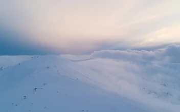 Free Video Stock Stunning Snowy Landscape