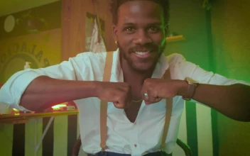Free Video Stock Stylish Man Dancing In Front Of The Camera In A