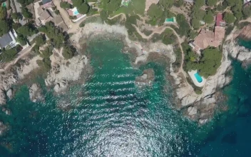 Free Video Stock Sun Reflecting On Ocean Ripples