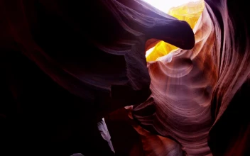 Free Video Stock Sunlight Passing Through Rock Formations