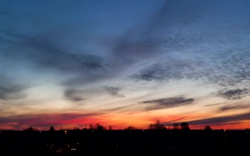 Free Video Stock Sunrise And The Horizon Silhouette