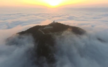 Free Video Stock Sunrise At The Top Of The Mountain