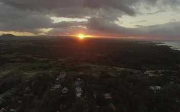 Free Video Stock sunset falling in the distance