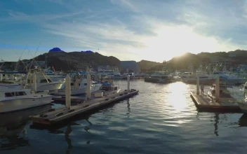 Free Video Stock sunset seen from a pacific coast