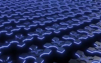 Free Video Stock surface made of spinning crosses