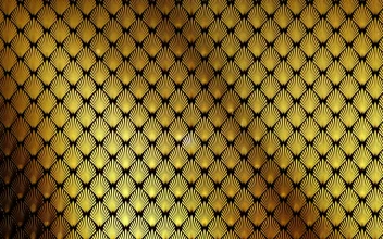 Free Video Stock surface of golden figures of plants