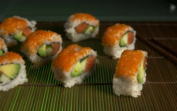 Free Video Stock sushi ready for serving