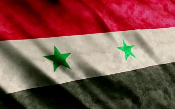 Free Video Stock syria flag texture render
