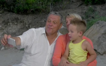 Free Video Stock taking a photo of their grandchild