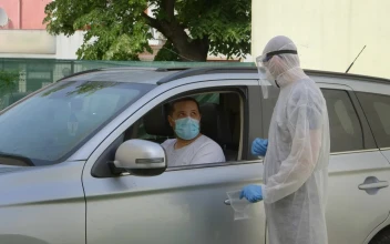 Free Video Stock taking a test sample from a driver