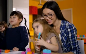 Free Video Stock teacher guiding her students