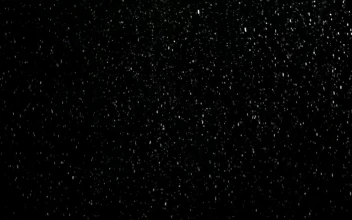 Free Video Stock texture of snow falling on black background