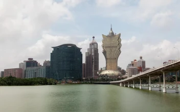 Free Video Stock the great cathedral of macau and a bridge