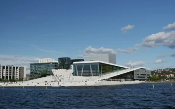 Free Video Stock the oslo opera house in norway