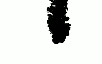 Free Video Stock thick ink spill